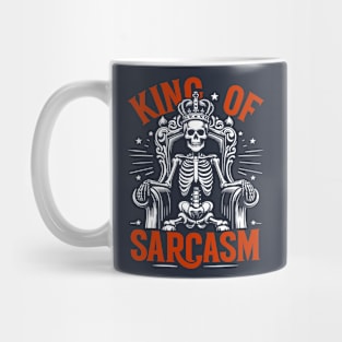 King of Sarcasm Humor Pun Jokes Lover Mug